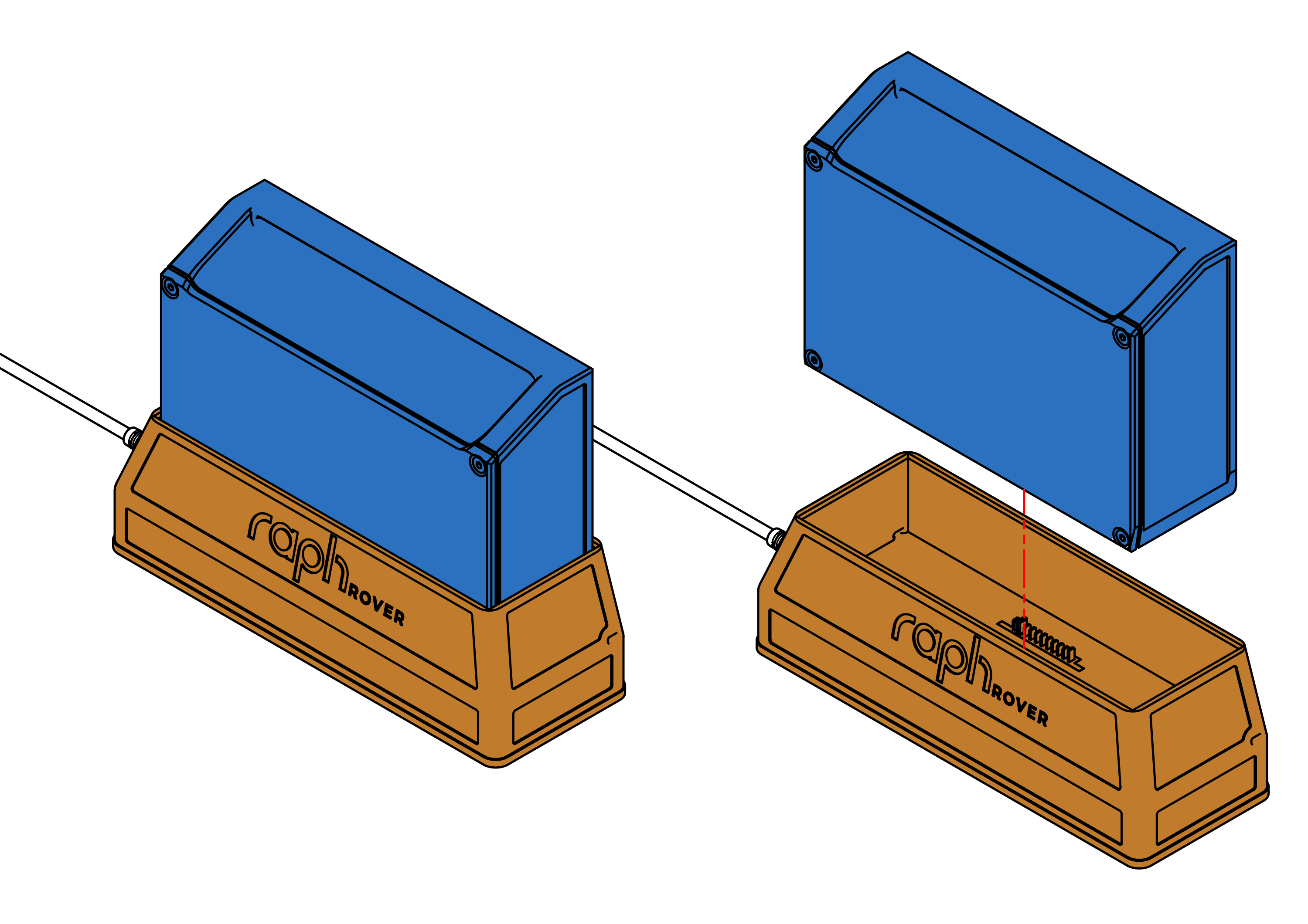 Raph Rover battery dock